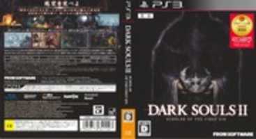 Free download Dark Souls II Scholar of the First Sin Box Art free photo or picture to be edited with GIMP online image editor