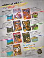 Free download Data East NES Game Catalog 1987 free photo or picture to be edited with GIMP online image editor