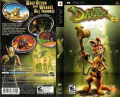 Free download Daxter [UCUS-98618] PSP Box Art free photo or picture to be edited with GIMP online image editor