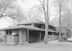 Free download D. D. Martin House West Side Elevation And Porte Cochere HABS NY, 15 BUF, 5 7 free photo or picture to be edited with GIMP online image editor