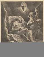 Free download Dead Christ Lamented by an Angel free photo or picture to be edited with GIMP online image editor
