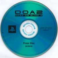 Free download Dead Or Alive 2 ( Team Ninja, 1999) Promotional PS 2 Review Disc free photo or picture to be edited with GIMP online image editor