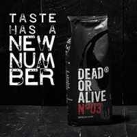 Free download DEAD OR ALIVE Espresso No3 Kaffeebohnen free photo or picture to be edited with GIMP online image editor