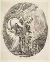 Free download Death Dragging an Old Man to His Tomb free photo or picture to be edited with GIMP online image editor