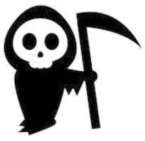 Free download death_holding_sickle free photo or picture to be edited with GIMP online image editor