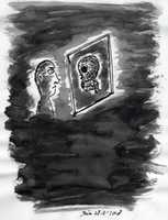 Free download Death In The Mirror free photo or picture to be edited with GIMP online image editor