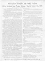Free download Declaration of Principles and County Platform of the Socialistic Labor Party of Chicago free photo or picture to be edited with GIMP online image editor