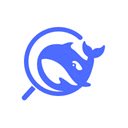 DeepSeek Search  screen for extension Chrome web store in OffiDocs Chromium