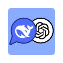 DeepSeek vs ChatGPT  screen for extension Chrome web store in OffiDocs Chromium