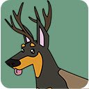 Deer to Deerdog  screen for extension Chrome web store in OffiDocs Chromium