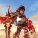 Dehya Genshin Impact Gameograf  screen for extension Chrome web store in OffiDocs Chromium