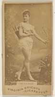 Free download De La Rose, from the Actors and Actresses series (N45, Type 1) for Virginia Brights Cigarettes free photo or picture to be edited with GIMP online image editor