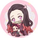 Demon Slayer Nezuko Chibi Wallpaper New Tab  screen for extension Chrome web store in OffiDocs Chromium