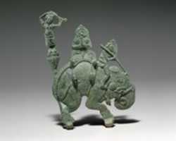 Free download Demons on an Elephant with Nan Brah Dharani, the Earth Goddess, Wringing Water from Her Hair free photo or picture to be edited with GIMP online image editor