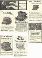 Free download Densmore Typewriter advertisements free photo or picture to be edited with GIMP online image editor