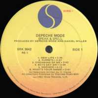 Free download Depeche Mode - Speak & Spell LP [scans] free photo or picture to be edited with GIMP online image editor