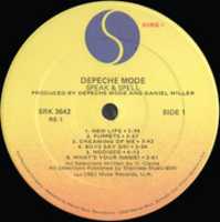 Gratis download Depeche Mode - Speak & Spell LP [scant] gratis foto of afbeelding om te bewerken met GIMP online afbeeldingseditor