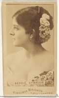 Free download Depoix, Gymnage, from the Actors and Actresses series (N45, Type 1) for Virginia Brights Cigarettes free photo or picture to be edited with GIMP online image editor