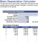 Libreng download Depreciation Calculator DOC, XLS o PPT na template na libreng i-edit gamit ang LibreOffice online o OpenOffice Desktop online