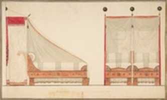 Free picture Design for a Bed and Canopy to be edited by GIMP online free image editor by OffiDocs