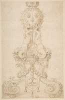 Free download Design for a Candelabrum with the Monogram of Louis XIV free photo or picture to be edited with GIMP online image editor