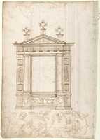 Free download Design for a Cassone (Recto), Design for a Tomb (Verso) free photo or picture to be edited with GIMP online image editor