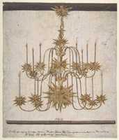 Free download Design for a Chandelier with Sixteen Candles free photo or picture to be edited with GIMP online image editor