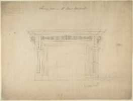Free download Design for a Chimneypiece for Somerset House, Strand, London free photo or picture to be edited with GIMP online image editor