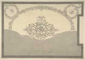 Free download Design for a Chimneypiece with a Classical Cornice, for Ampthill Park, Bedfordshire, Dining Room free photo or picture to be edited with GIMP online image editor