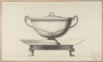 Free download Design for a Covered Bowl with Stand free photo or picture to be edited with GIMP online image editor