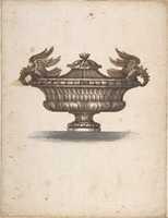 Free download Design for a Covered Urn with Two Eagles free photo or picture to be edited with GIMP online image editor