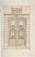 Free download Design for a Doorway to a Rusticated Palace free photo or picture to be edited with GIMP online image editor
