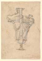 Free download Design for a Ewer with Alternative Ideas for Fluted Decoration, a Handle in the Form of a Swan Attacking a Serpent, and a Spout in the Form of a Swan free photo or picture to be edited with GIMP online image editor