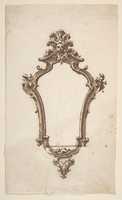 Free download Design for a Frame in the Form of a Cartouche (Mirror?) free photo or picture to be edited with GIMP online image editor