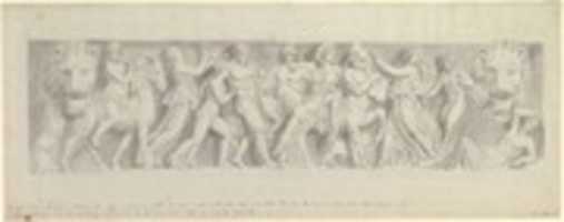 Free download Design for a Frieze, after a Roman Sarcophagus free photo or picture to be edited with GIMP online image editor