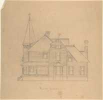 Free download Design for a House, North Elevation free photo or picture to be edited with GIMP online image editor