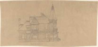Free download Design for a House, South Elevation free photo or picture to be edited with GIMP online image editor