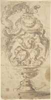 Free download Design for a Jug with Winged-figure Handle free photo or picture to be edited with GIMP online image editor