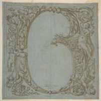 Free download Design for an Ornamental Initial: B free photo or picture to be edited with GIMP online image editor