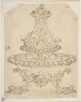 Free download Design for an Ornamental Vase with Foliate Decoration. free photo or picture to be edited with GIMP online image editor