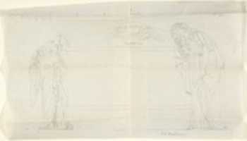 Free download Design for a Sarcophagus with Two Mourning Figures free photo or picture to be edited with GIMP online image editor