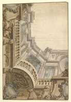 Free download Design for Corner of Painting Ceiling with architectural perspective. free photo or picture to be edited with GIMP online image editor
