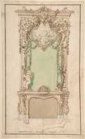 Free download Design for Mantelpiece and Elaborate Overmantel free photo or picture to be edited with GIMP online image editor