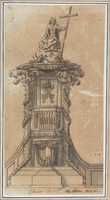 Free download Design for Pulpit with Papal Tiara free photo or picture to be edited with GIMP online image editor