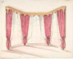 Free download Design for Red Curtains with a Gold Pelmet free photo or picture to be edited with GIMP online image editor