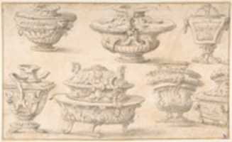 Free download Design for Seven Urns and Jardinieres free photo or picture to be edited with GIMP online image editor
