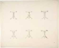 Free download Design for Six Tripod Tables free photo or picture to be edited with GIMP online image editor