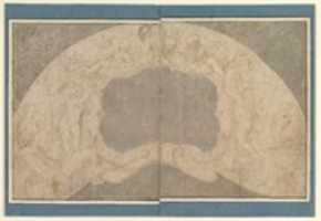 Free download Design for the Decoration of a Lunette with a Large Central Cartouche free photo or picture to be edited with GIMP online image editor