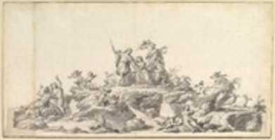 Free download Design for the Fontana di Venere e Adone, Reggia di Caserta, Naples free photo or picture to be edited with GIMP online image editor