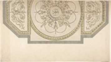 Free download Design for the Gallery ceiling, Richmond House, Whitehall, London free photo or picture to be edited with GIMP online image editor